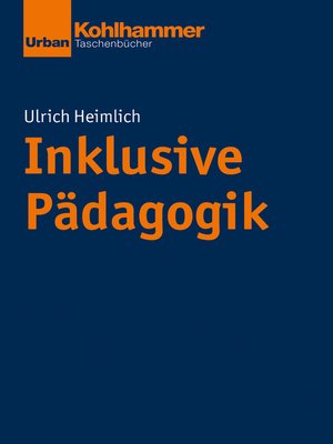 cover image of Inklusive Pädagogik